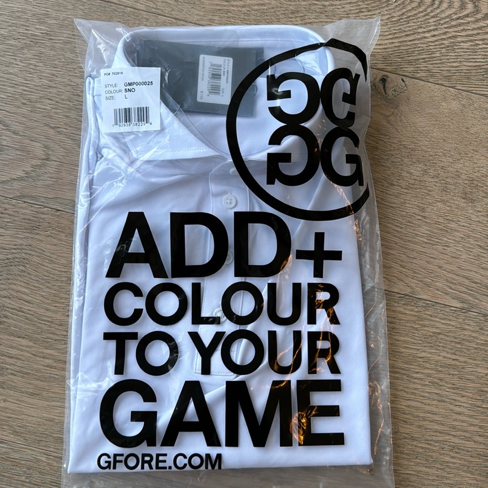 BRAND NEW G FORE POLO